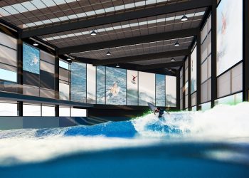 Curitiba ganhará primeiro clube de surf indoor com piscina aquecida e coberta do mundo