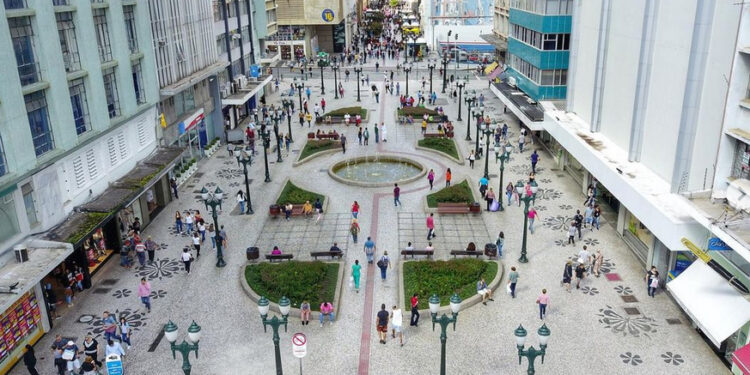Calçadão da XV de Novembro