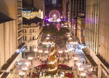 O Natal mais mágico do Brasil é em Curitiba!