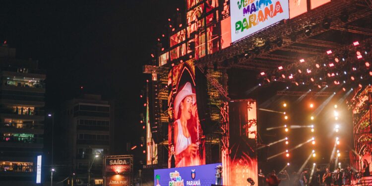 Último fim de semana de shows do Verão Maior Paraná
