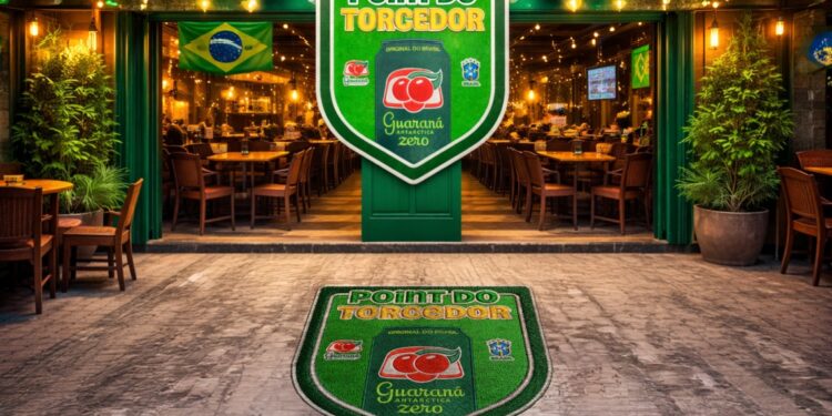 Guaraná Antarctica cria Point do Torcedor em Curitiba para os jogos da Seleção