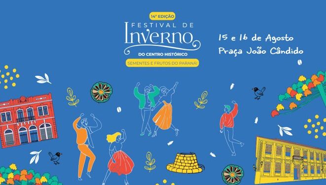 Festival de Inverno do Centro Histórico tem gastronomia, música e atrações gratuitas em Curitiba